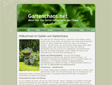 Tablet Screenshot of gartenchaos.net